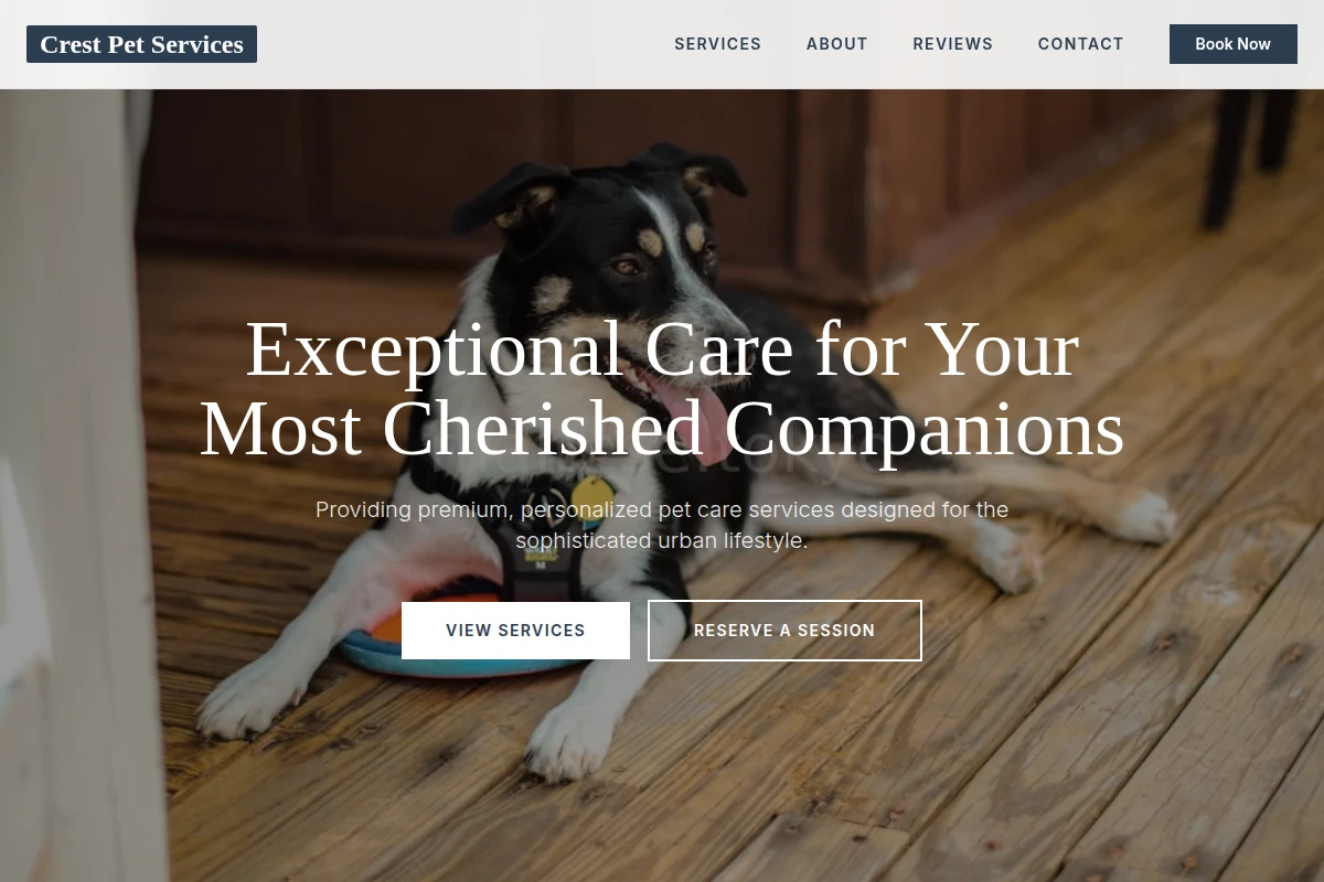 Crest Pet Services