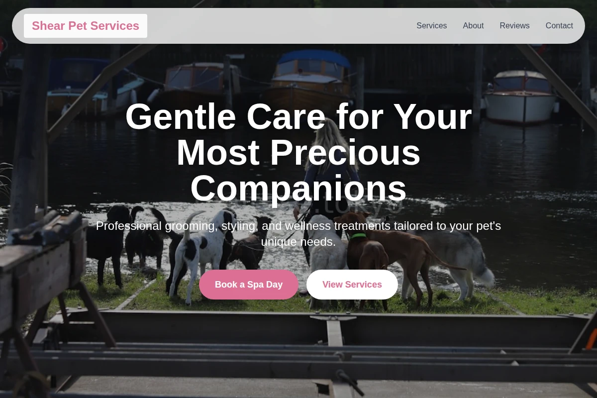 Shear Pet Services