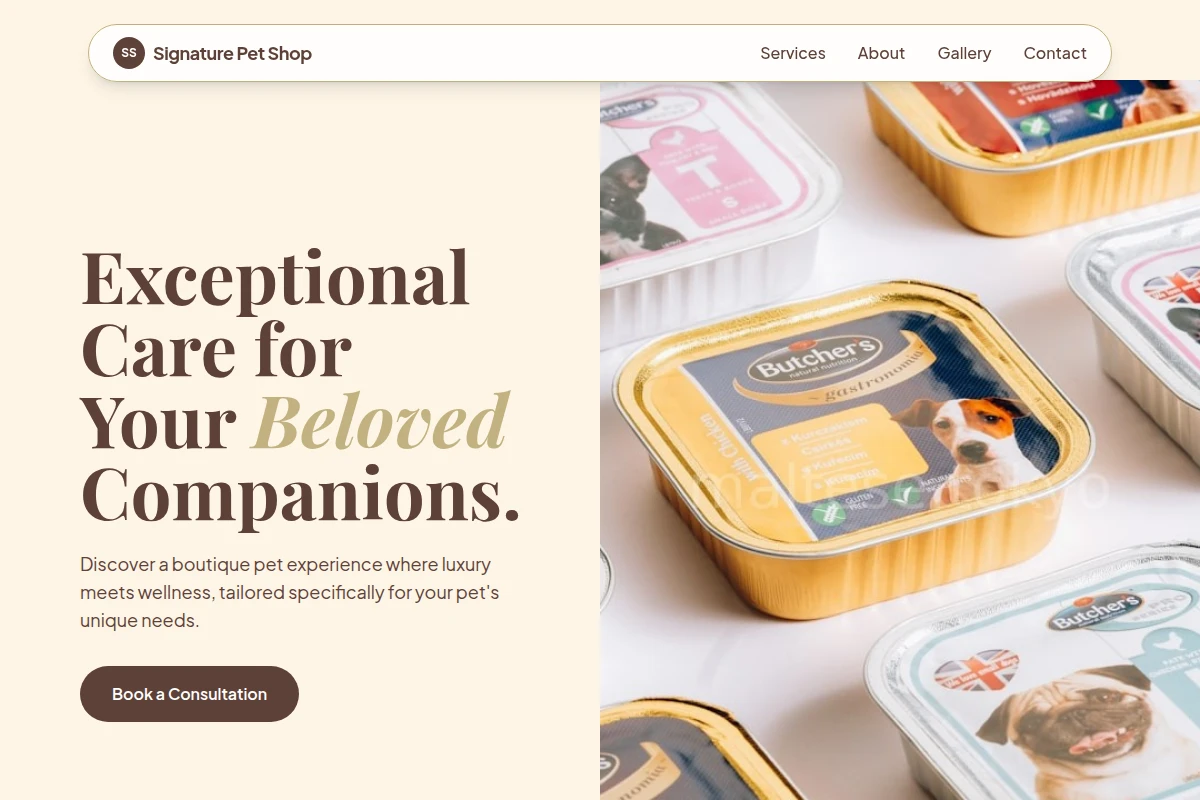Signature Pet Shop
