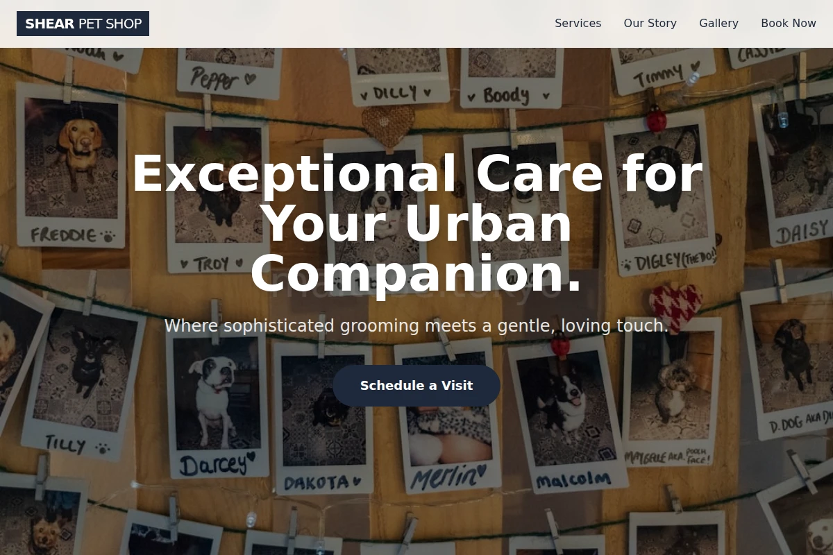 Shear Pet Shop