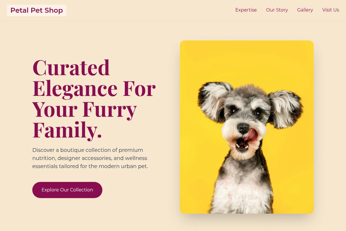 Petal Pet Shop
